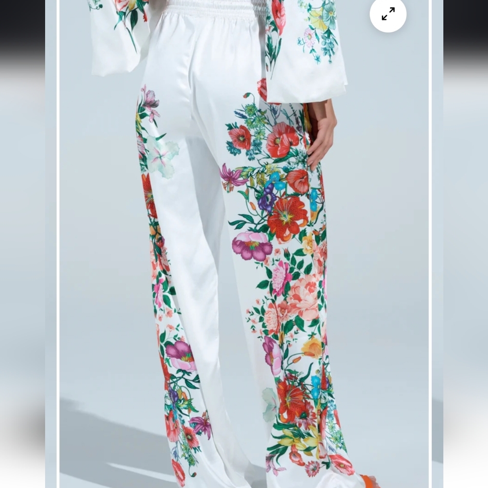 FULL BLOOM STRAIGHT LEG TROUSERS - 1x - Picture 5 of 7